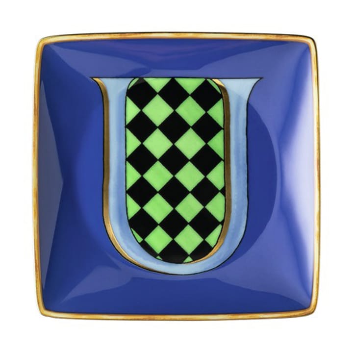 Plato Versace Holiday Alphabet 12 cm - U - Versace