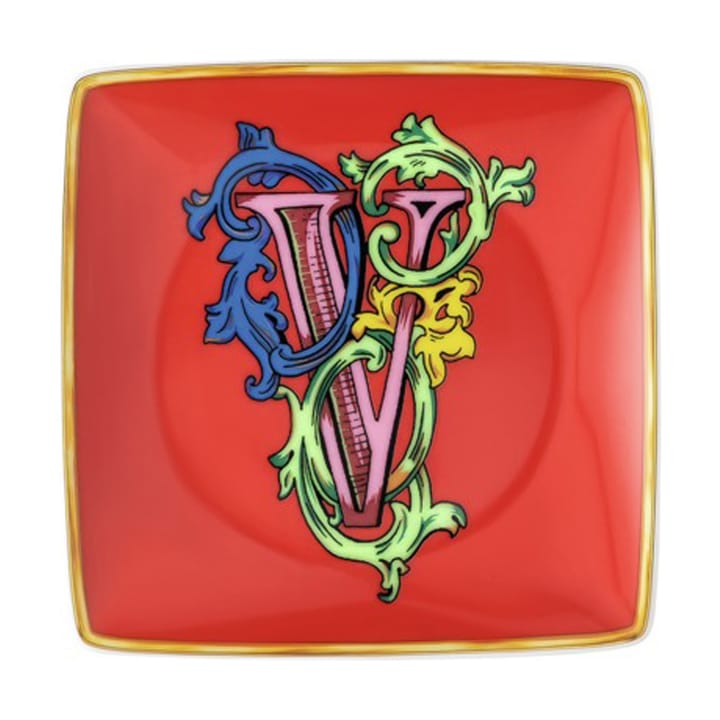 Plato Versace Holiday Alphabet 12 cm - V - Versace