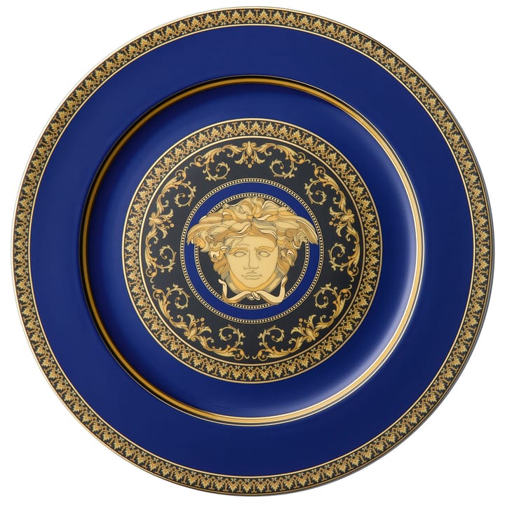 Plato Versace Medusa Blue - 33 cm - Versace