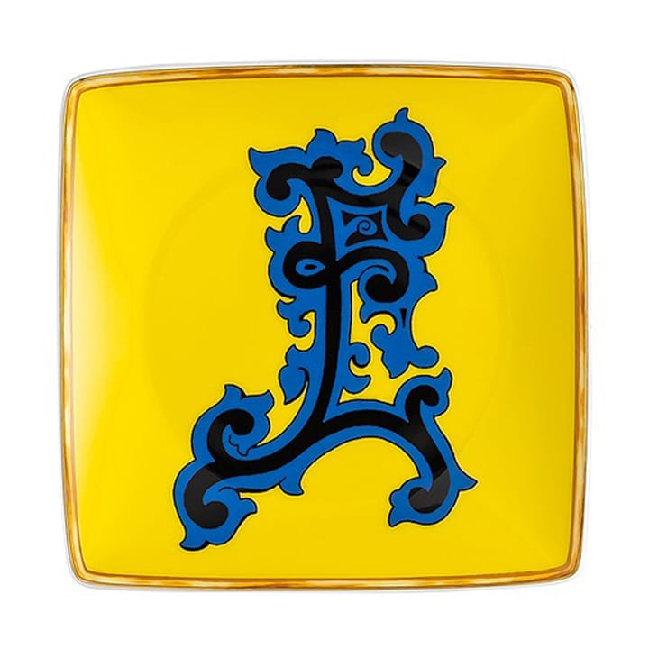 Set de 7 platos Versace Holiday Alphabet 12 cm, Versace Versace