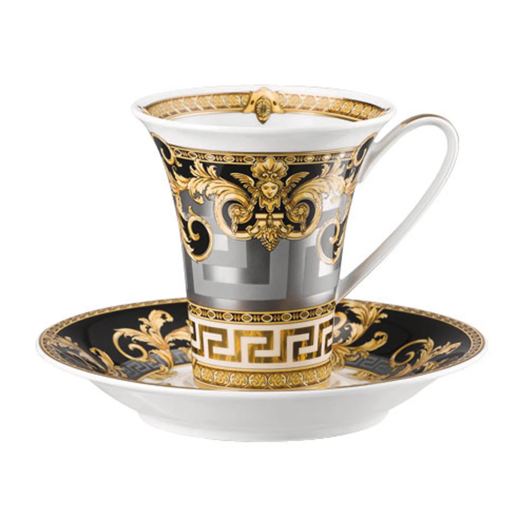 Taza de café y platillo Versace Prestige Gala, 18 cl Versace