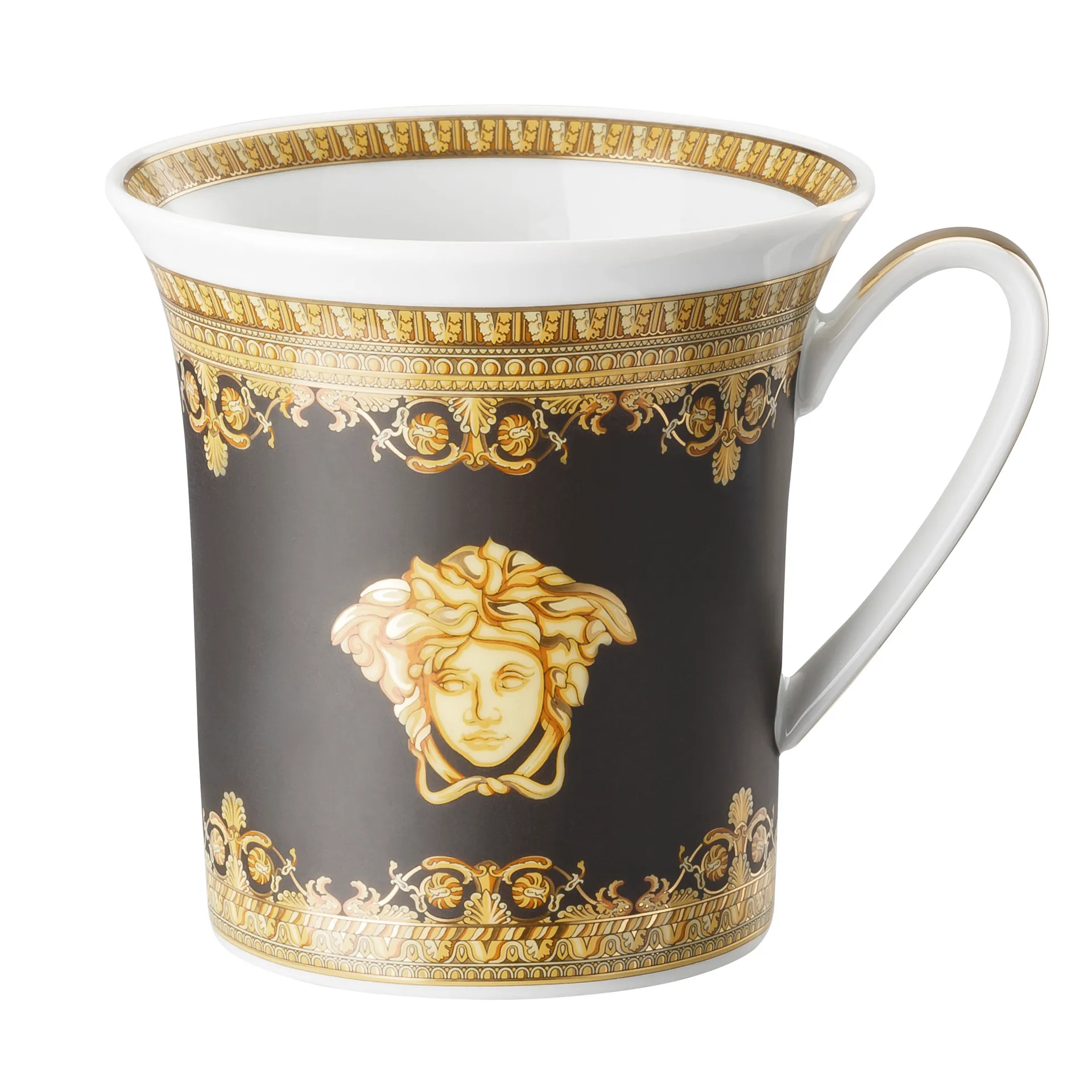 Taza Versace I love Baroque, Nero Versace