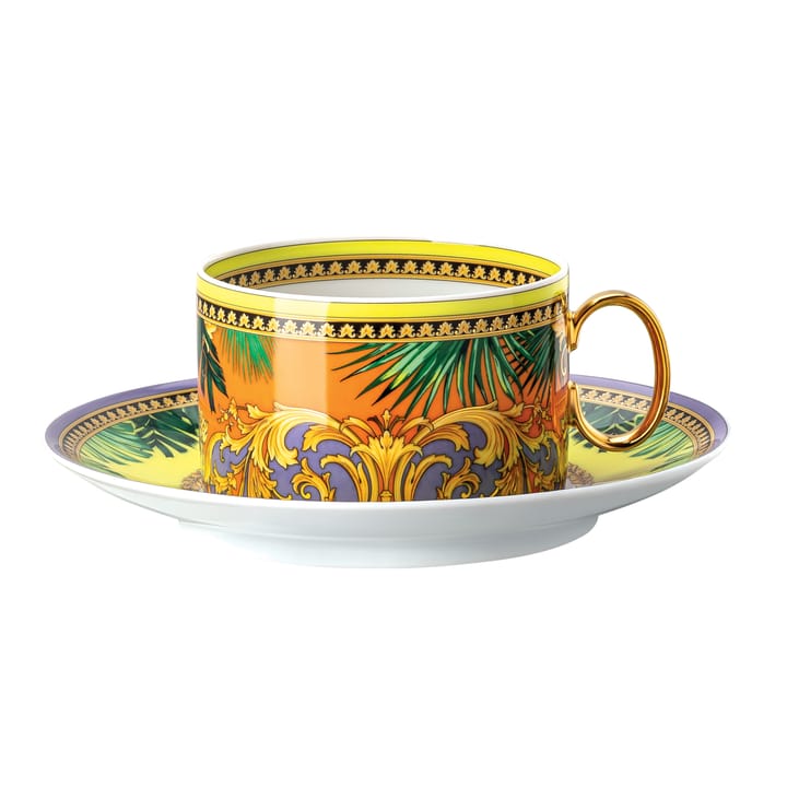 Taza y platillo Versace Jungle Animalier - Multi - Versace