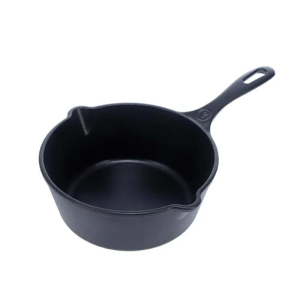Cazuela de hierro fundido Ø22 cm, Negro mate Victoria