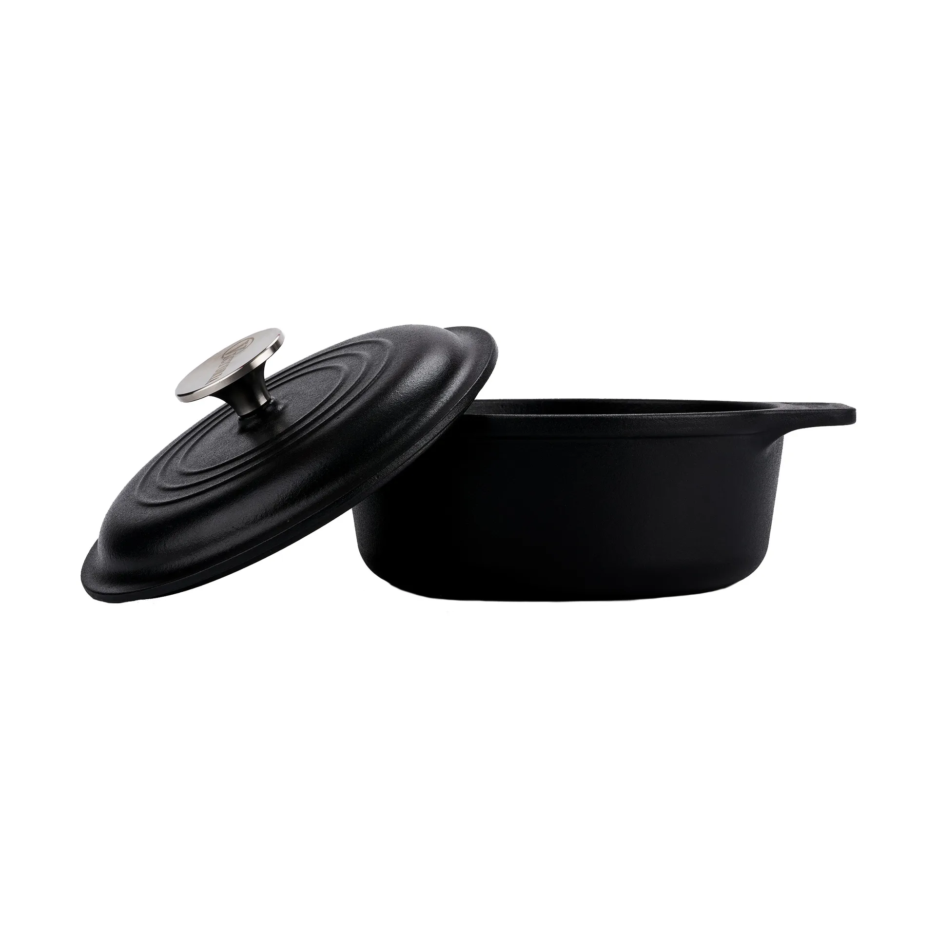 Olla de hierro fundido Victoria, previamente curada, 1,9 L Victoria