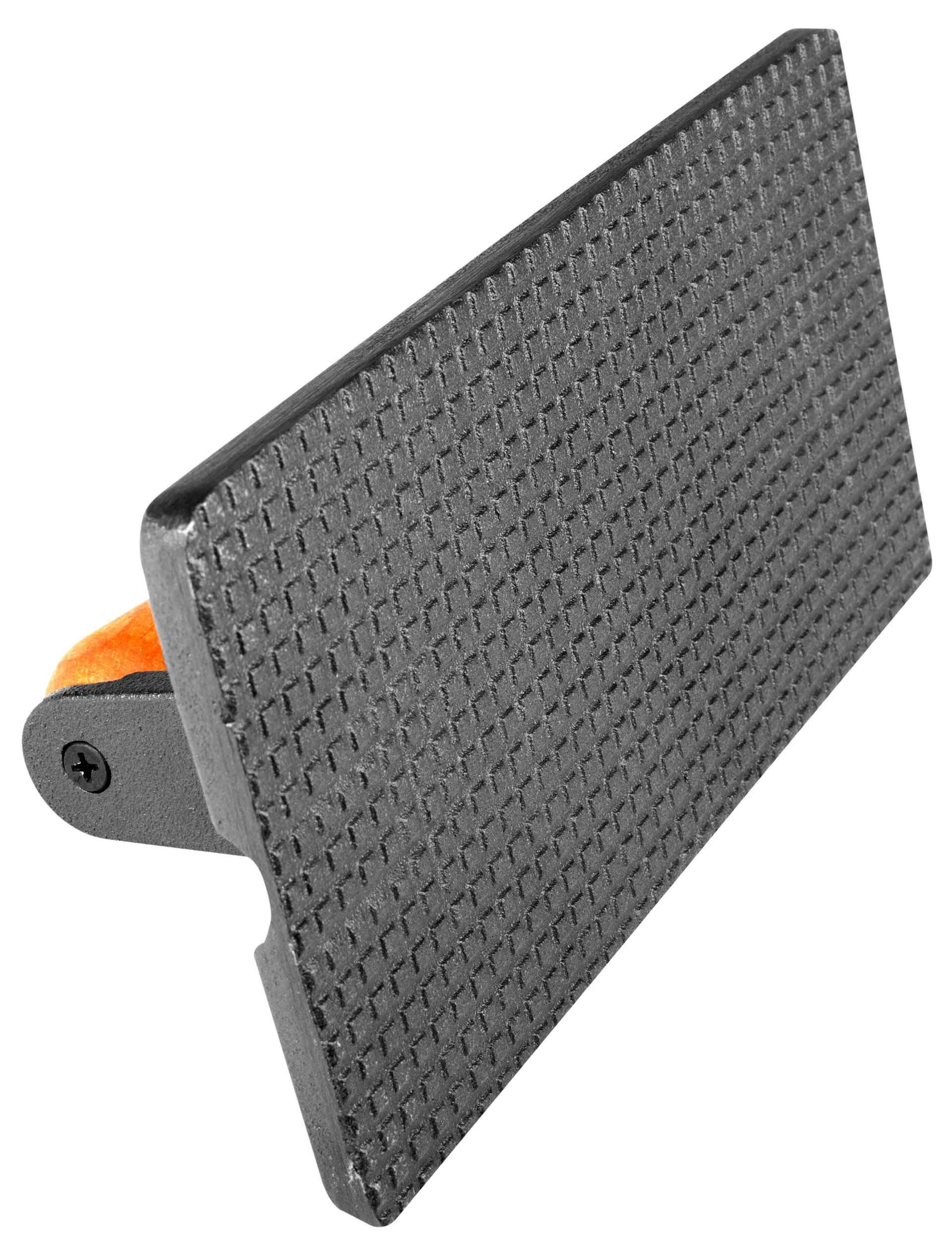 Prensa de bacon y parrilla Victoria hierro fundido y mango de madera, 21x11 cm Victoria