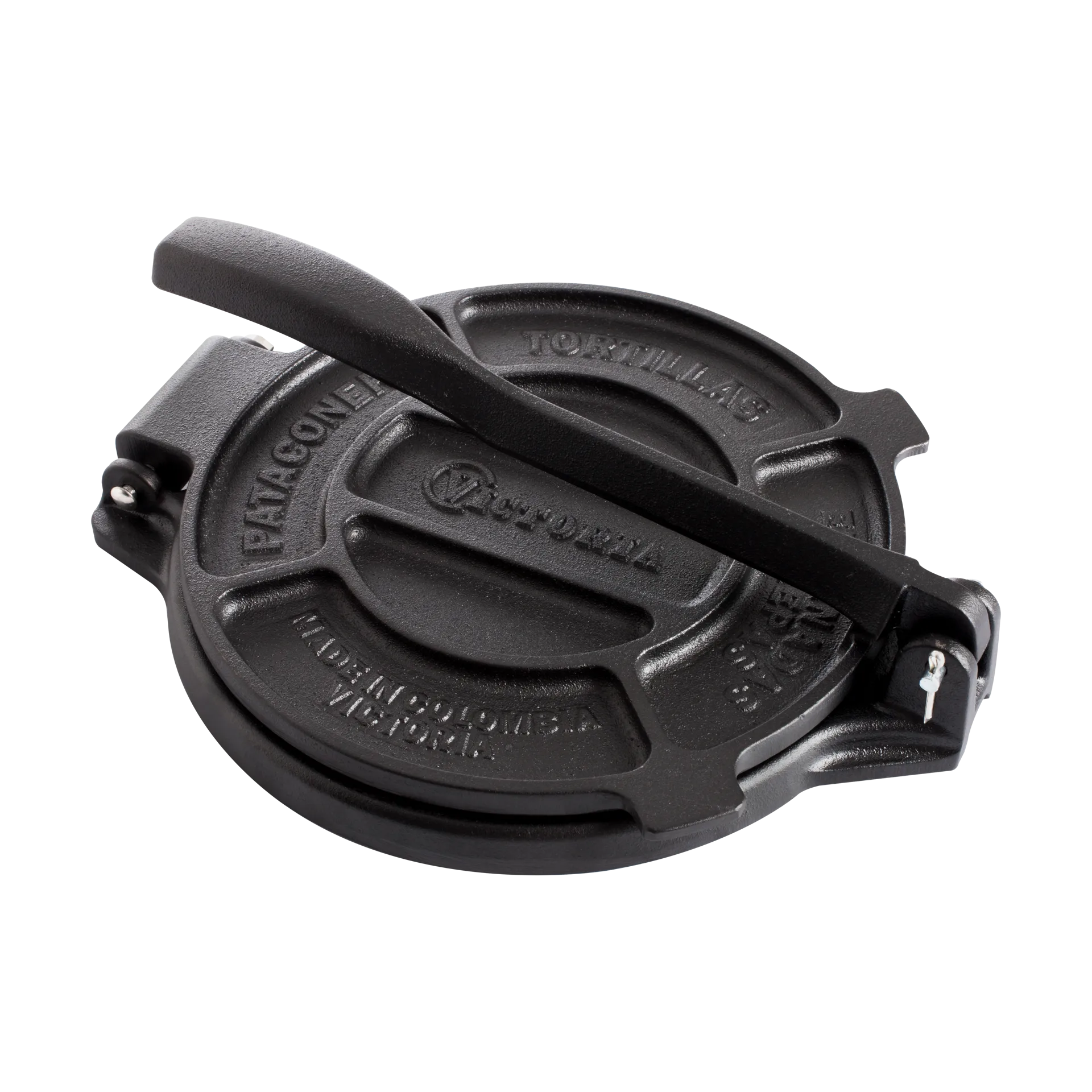 Prensa para tortillas de hierro fundido 20 cm, Negro Victoria