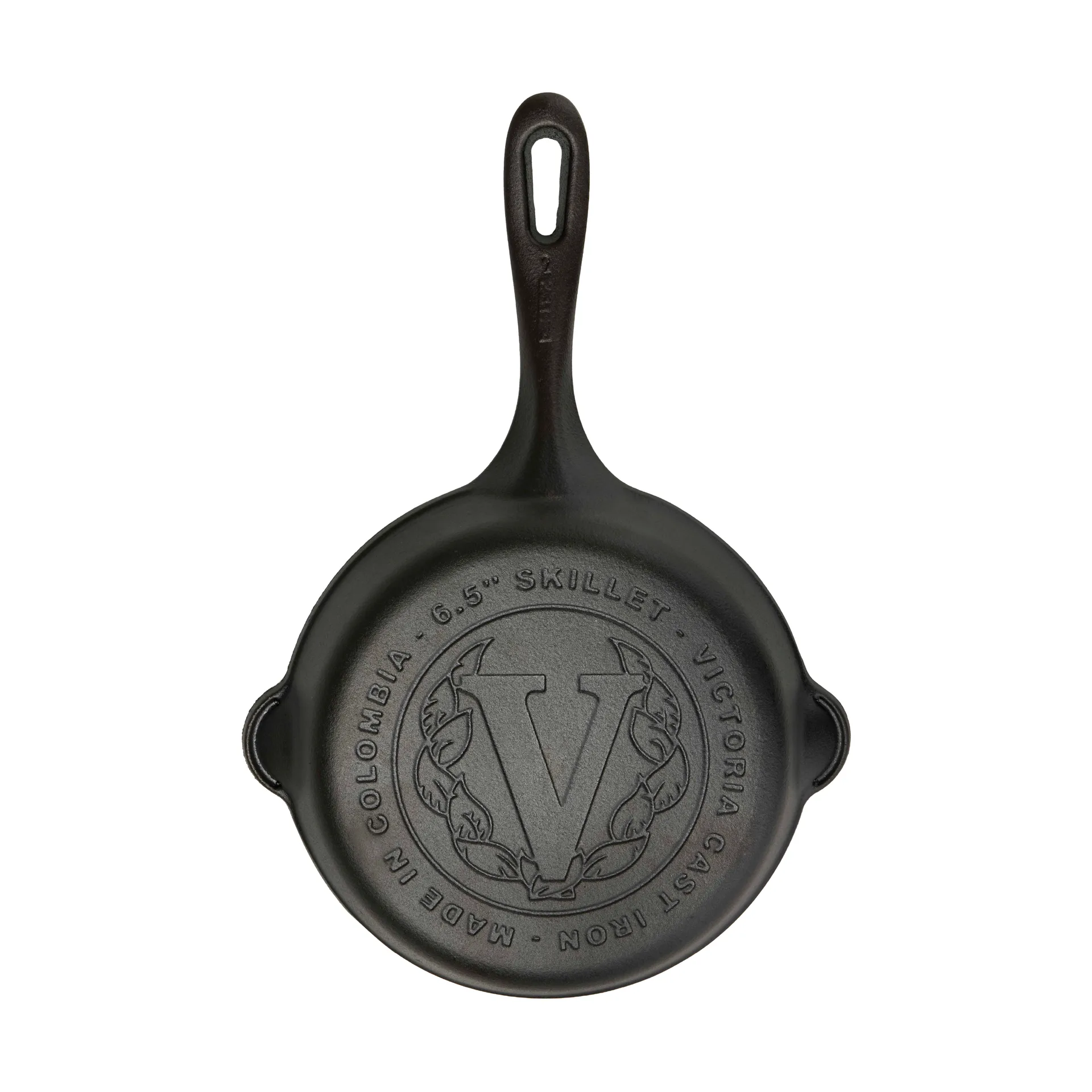 Sartén de hierro fundido Victoria, previamente curado, Ø 16 cm Victoria