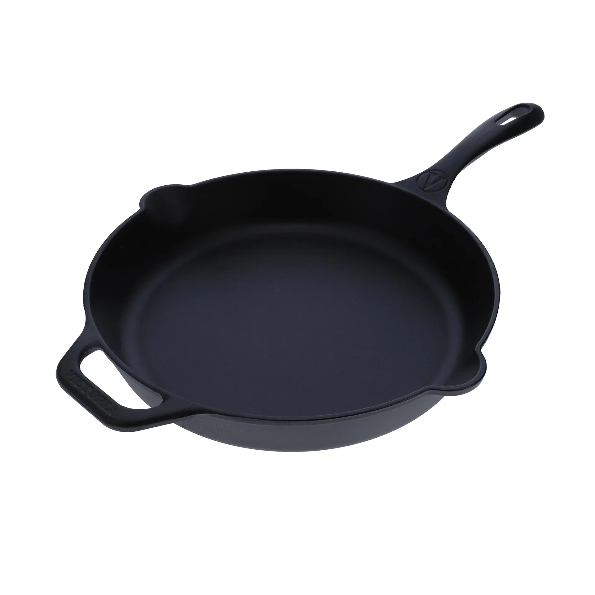 Sartén de hierro fundido Victoria, previamente curado, Ø 30 cm Victoria