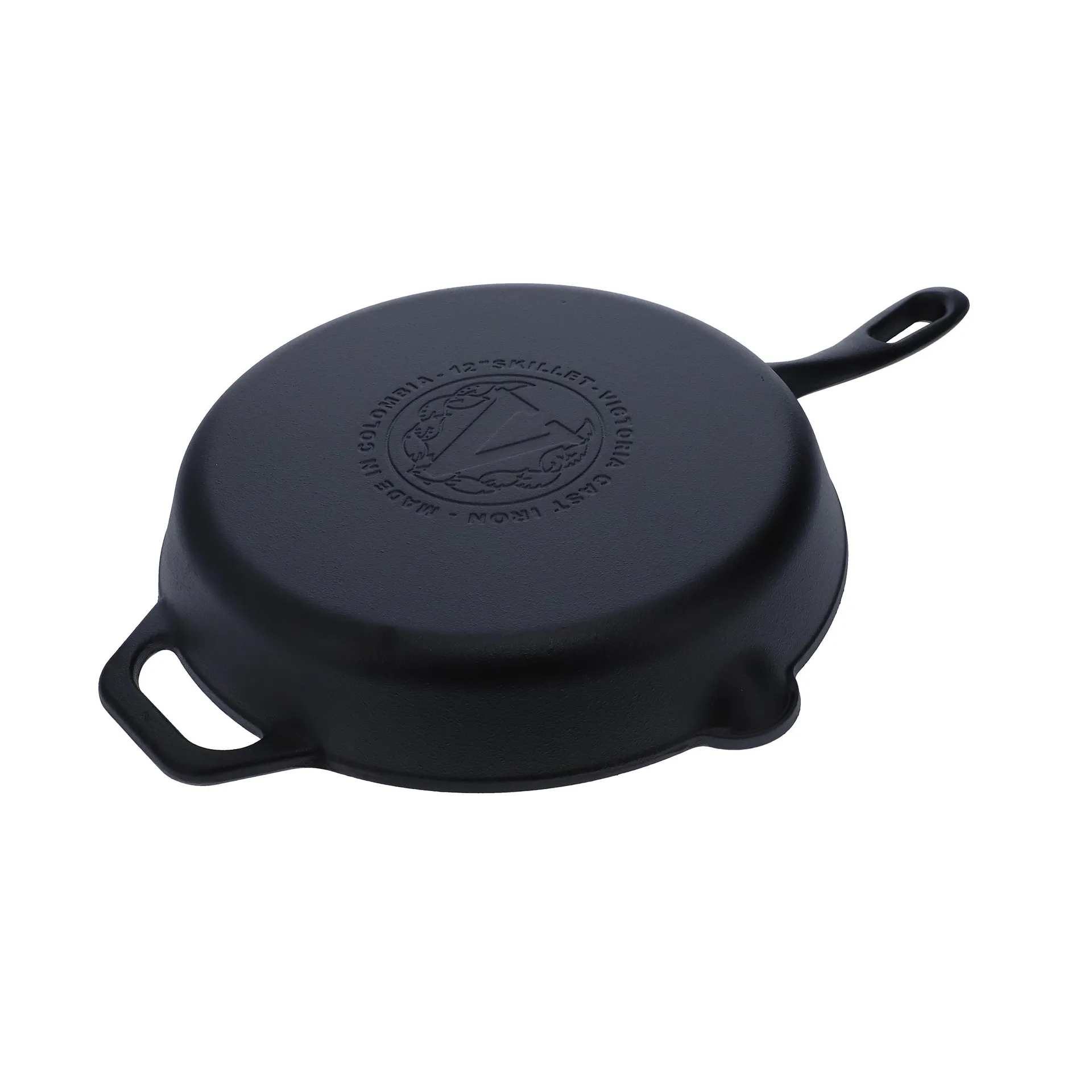 Sartén de hierro fundido Victoria, previamente curado, Ø 30 cm Victoria