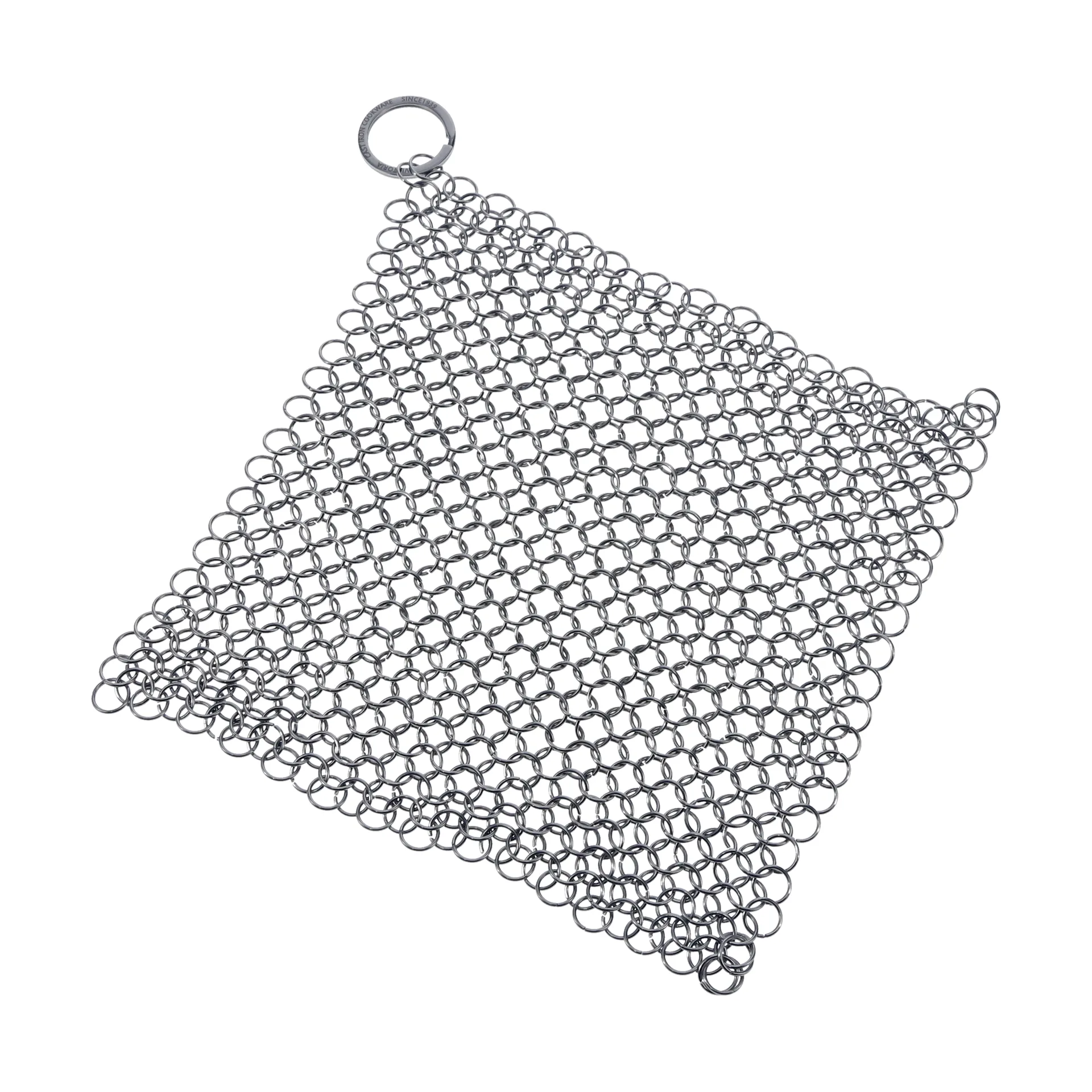 Victoria Chainmail estropajo para hierro fundido, 20x16,5 cm Victoria