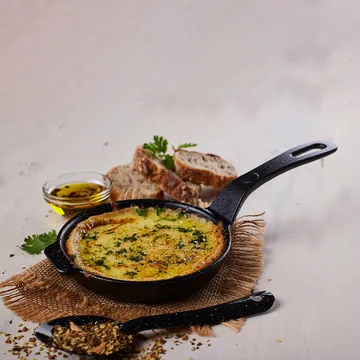 Victoria mini sartén de hierro fundido pre-seasoned - Ø12 cm - Victoria