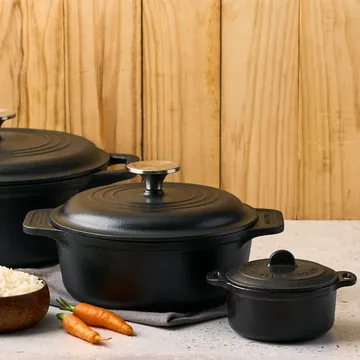 Victoria olla de hierro fundido esmaltado - 1,9 l - Victoria