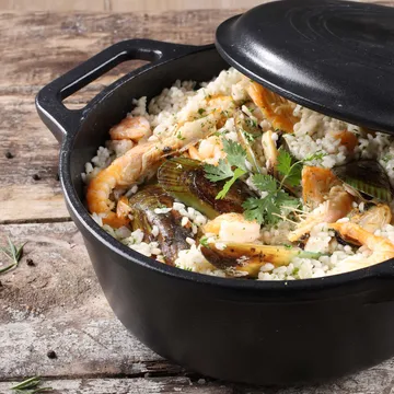 Victoria olla de hierro fundido esmaltado - 3,8 l - Victoria