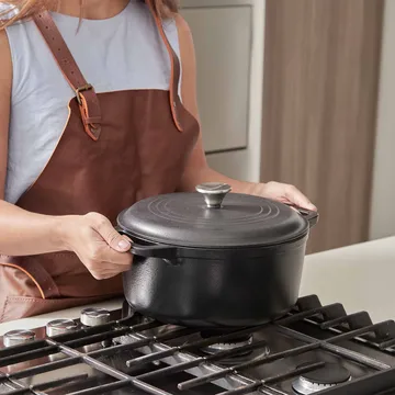Victoria olla de hierro fundido esmaltado - 5,7 l - Victoria