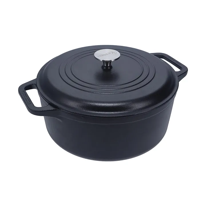 Victoria olla de hierro fundido esmaltado - 6,6 l - Victoria