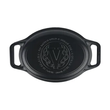 Victoria olla y sartén para pan de hierro fundido esmaltado - 2 piezas - Victoria
