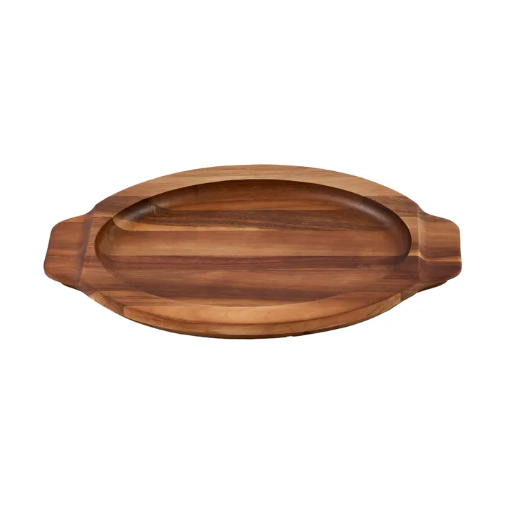 Victoria salvamanteles de acacia - 18x14,5 cm - Victoria