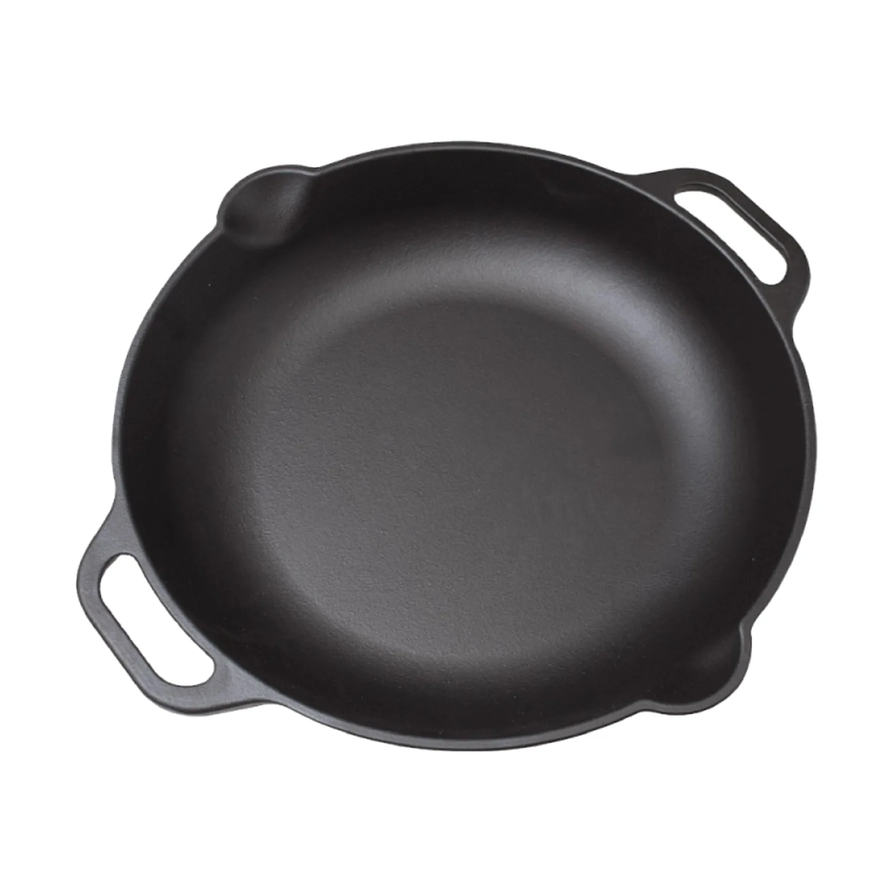 Victoria sartén de hierro fundido con dos asas esmaltada, Ø33 cm Victoria