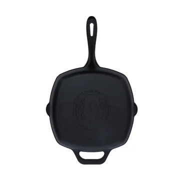 Victoria sartén grill cuadrada de hierro fundido pre-seasoned - 44,1x28,4 cm - Victoria