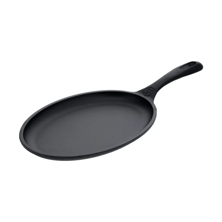 Victoria sartén para fajitas de hierro fundido esmaltado - 41x18 cm - Victoria