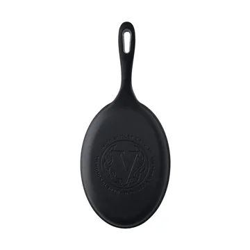 Victoria sartén para fajitas de hierro fundido esmaltado - 41x18 cm - Victoria