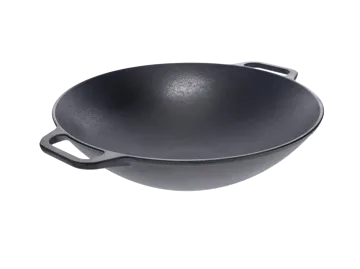 Wok de hierro fundido 36 cm - Negro - Victoria