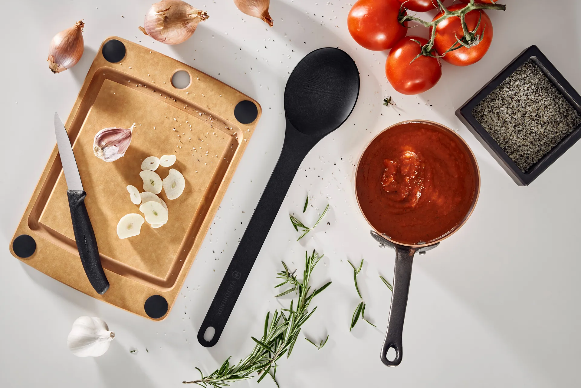 Cuchara de olla Victorinox large 33x7,3 cm, Black Victorinox