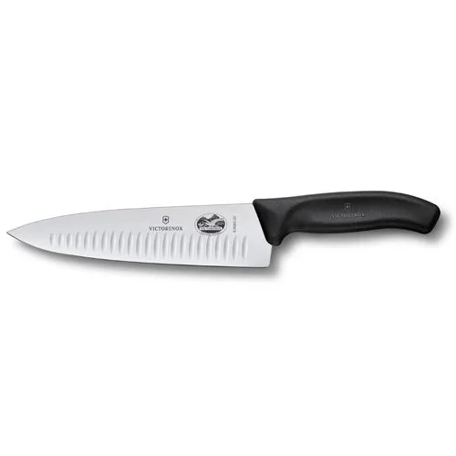 Cuchillo de chef dentado Victorinox 20 cm - Negro - Victorinox