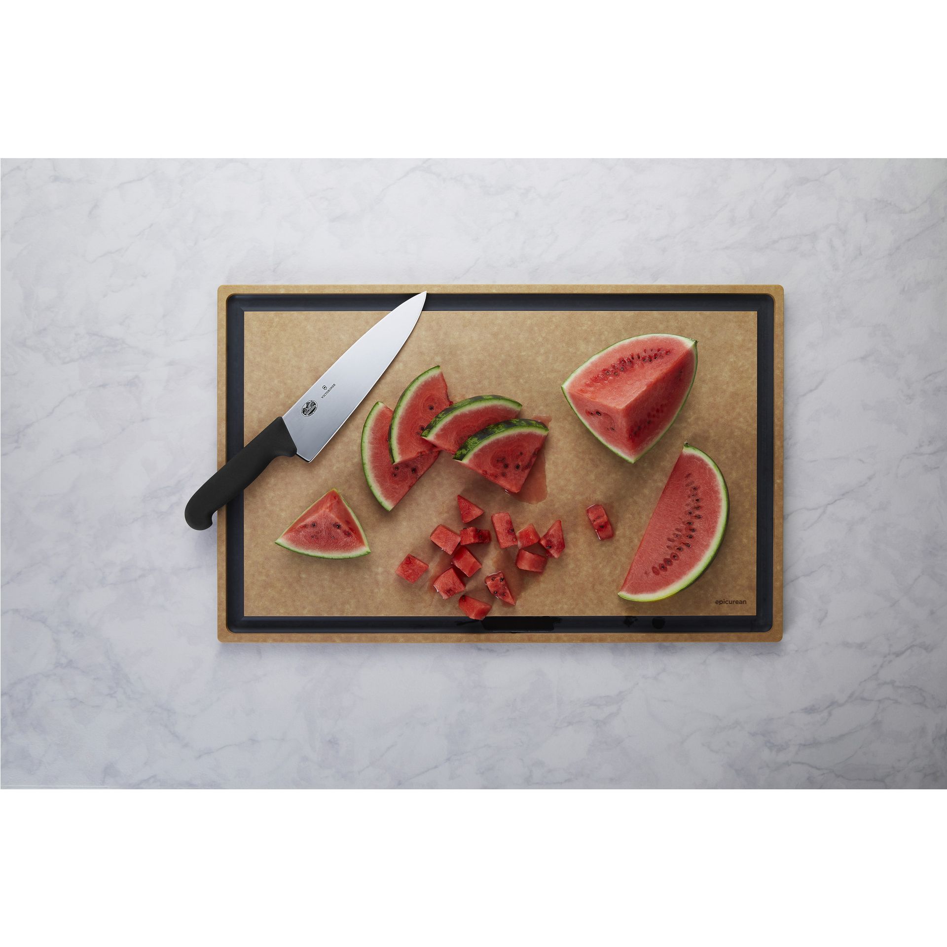 Cuchillo de chef Fibrox extra ancho 20 cm, acero inoxidable Victorinox