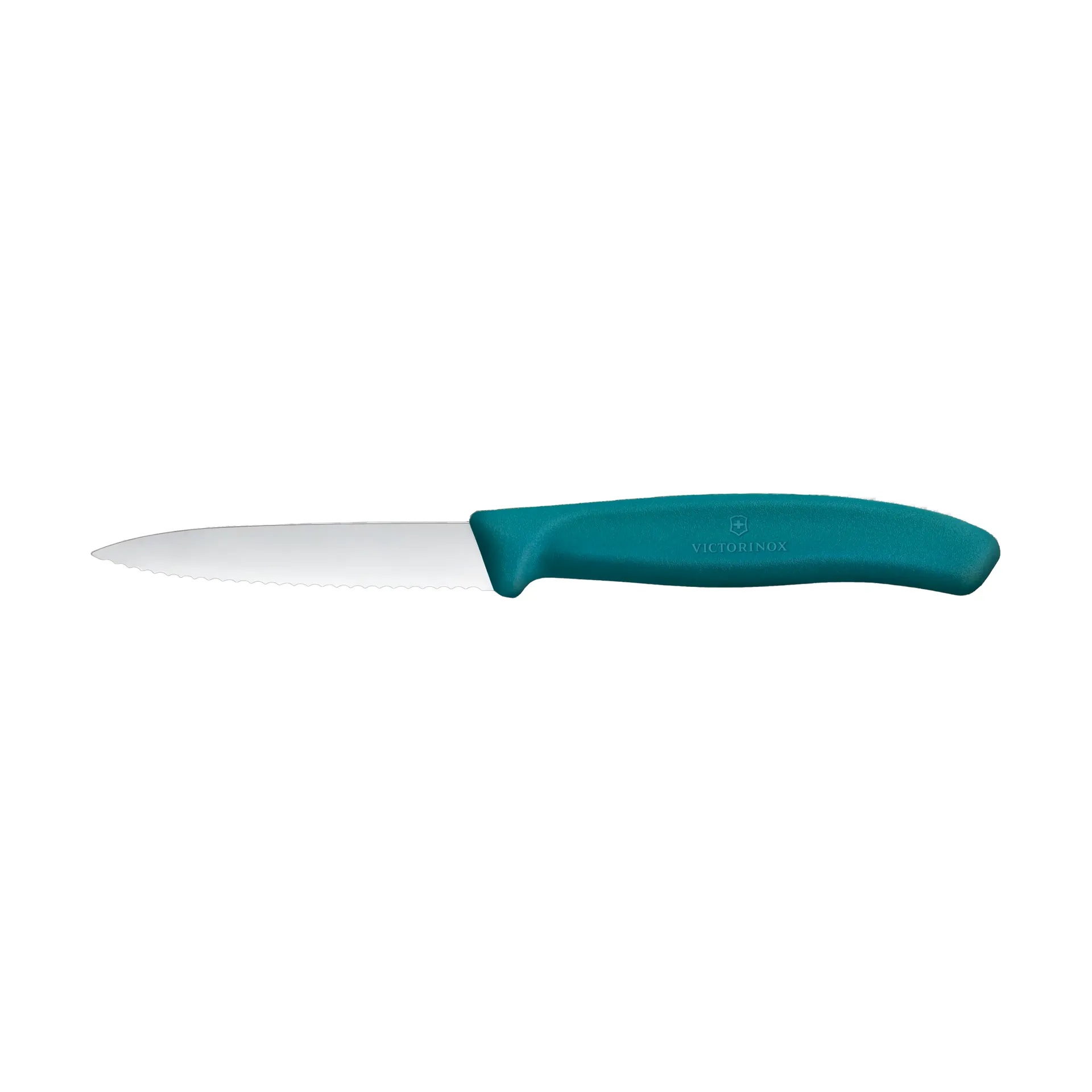 Cuchillo de pelar dentado Victorinox Swiss Classic de 8 cm, Verde Victorinox