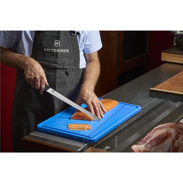 Cuchillo de salmón Fibrox ranurado 30 cm, acero inoxidable Victorinox