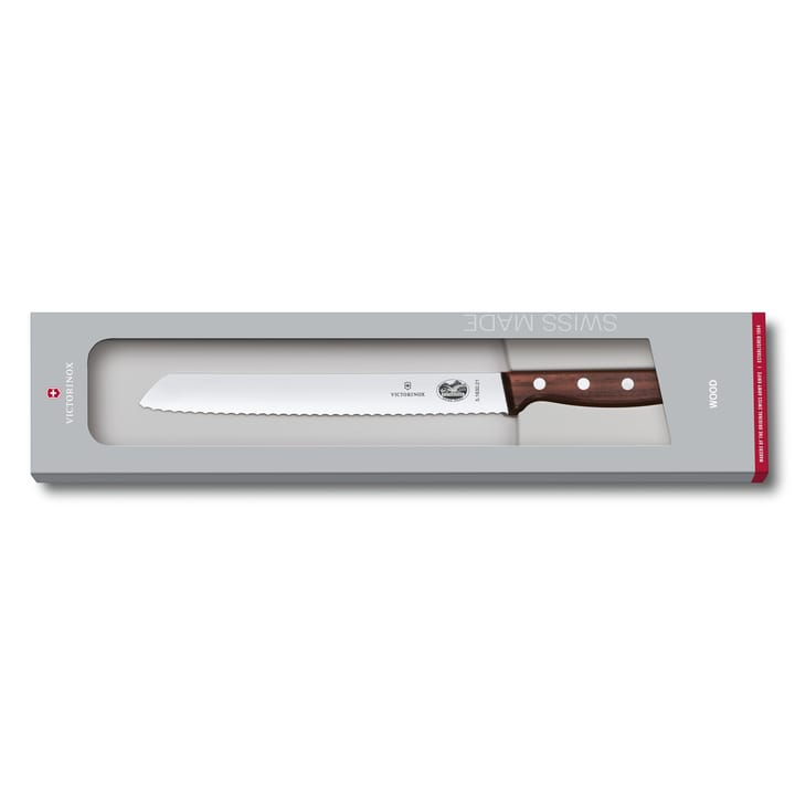 Cuchillo panero Wood 21 cm, acero inoxidable-arce Victorinox