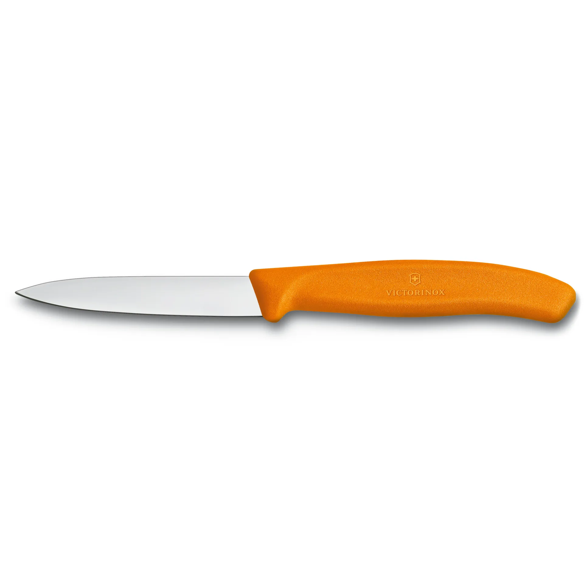 Cuchillo pelador / de verduras Swiss Classic 8 cm, naranja Victorinox