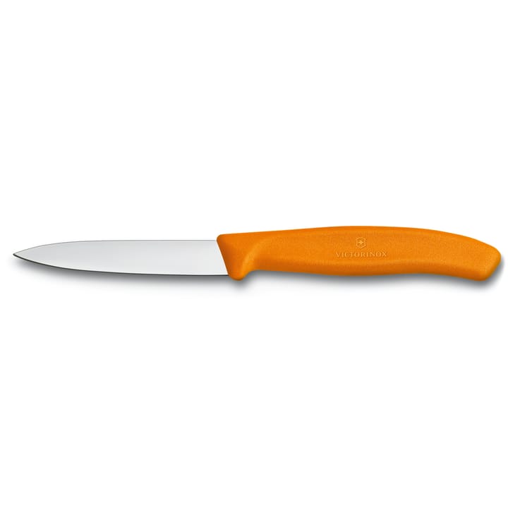 Cuchillo pelador / de verduras Swiss Classic 8 cm - naranja - Victorinox