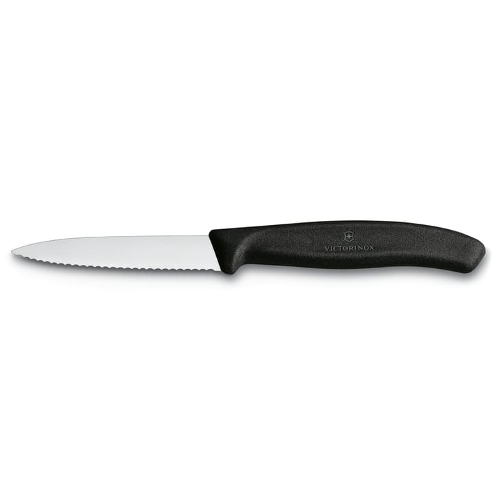 Cuchillo pelador / de verduras Swiss Classic 8 cm - negro - Victorinox