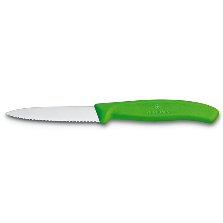 Cuchillo pelador dentado / de verduras Swiss Classic 8 cm - verde - Victorinox