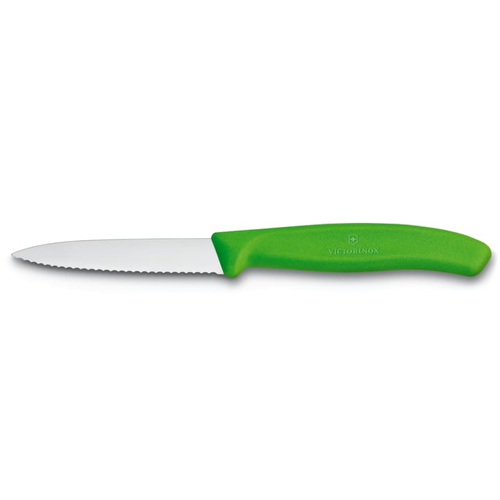 Cuchillo pelador dentado / de verduras Swiss Classic 8 cm - verde - Victorinox