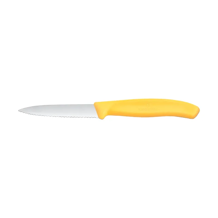 Cuchillo pelador dentado Victorinox Swiss Classic 8 cm - Amarillo - Victorinox