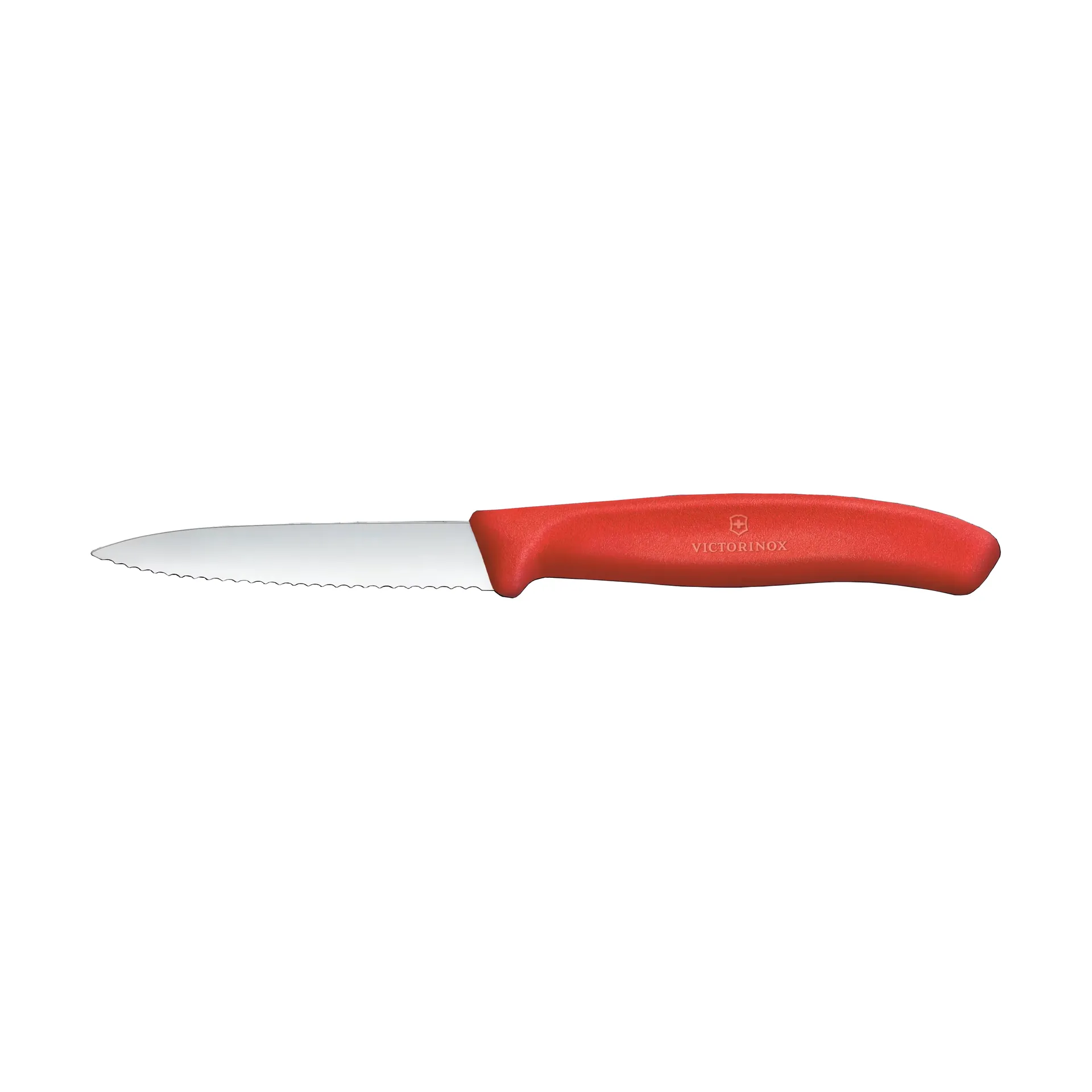 Cuchillo pelador dentado Victorinox Swiss Classic 8 cm, Rojo Victorinox