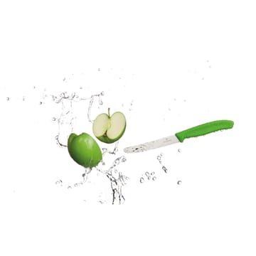 Cuchillo tomatero / de salchicha Swiss Classic 11 cm - verde - Victorinox