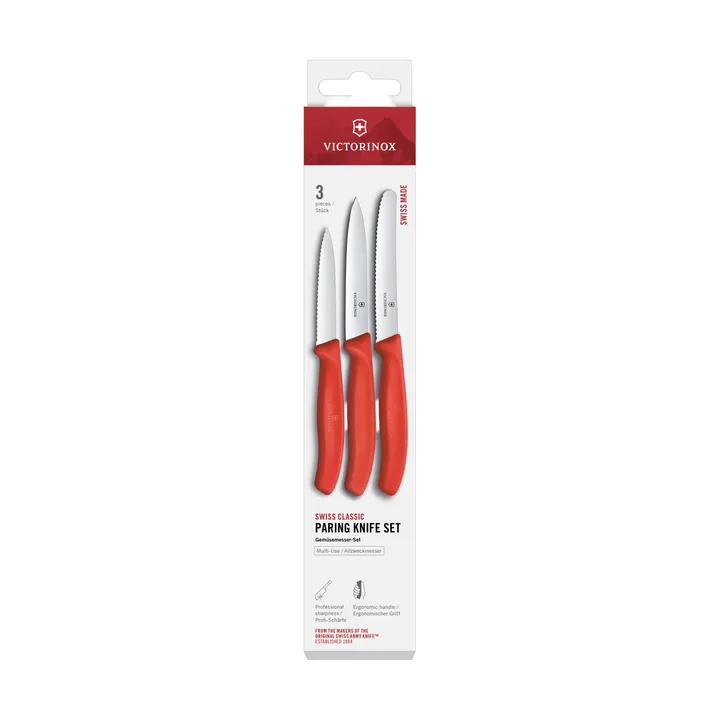 Set de cuchillos peladores Victorinox Swiss Classic , 3 piezas - Negro - Victorinox