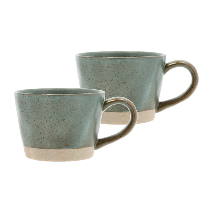 2 Tazas con asa Evig 30 cl - Verde - Villa Collection