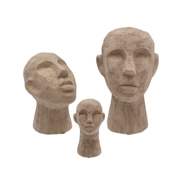 Adorno Head - marrón grisáceo, mediano - Villa Collection