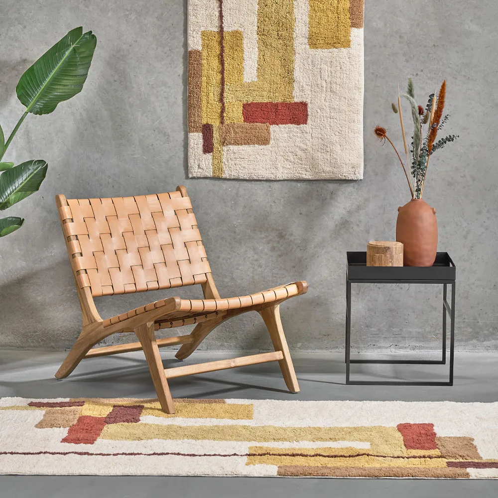 Alfombra Lau, Natur, 70x110 cm Villa Collection
