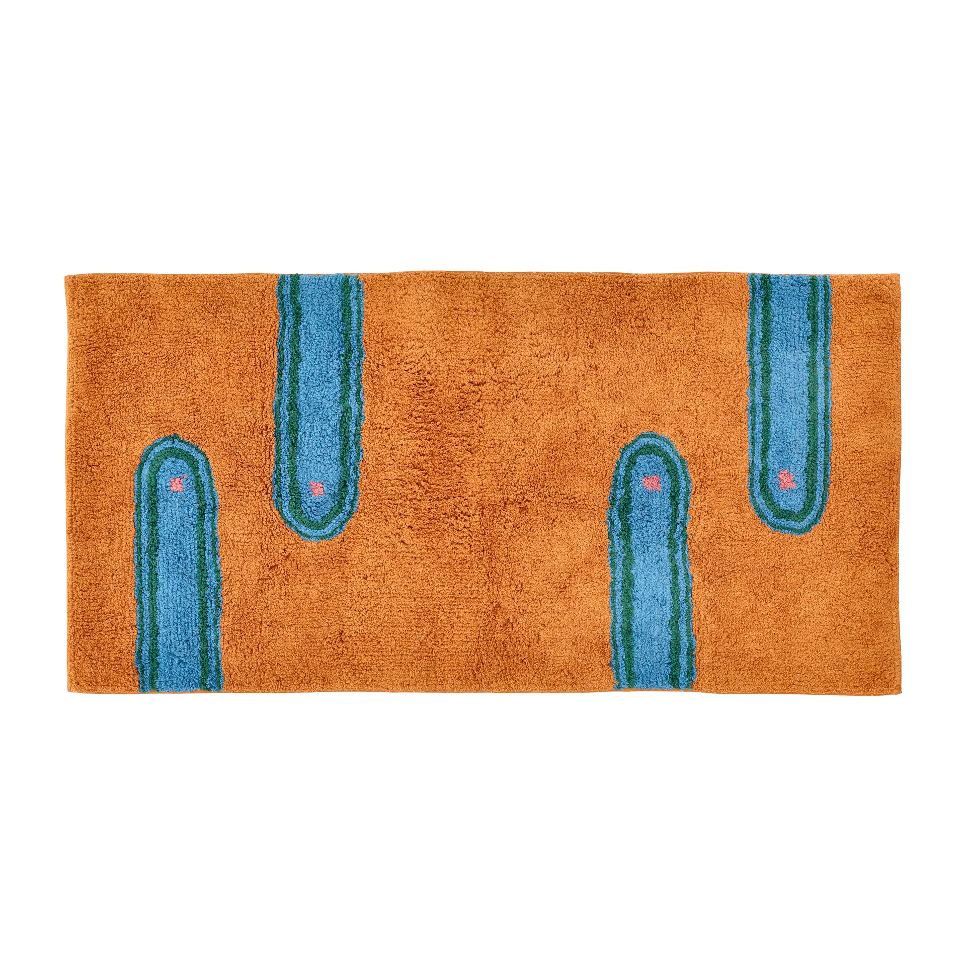 Alfombra tejida Styles 70x140 cm, Brown Villa Collection