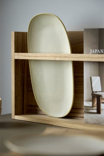 Bandeja para servir Shoku 18x34 cm - Beige - Villa Collection