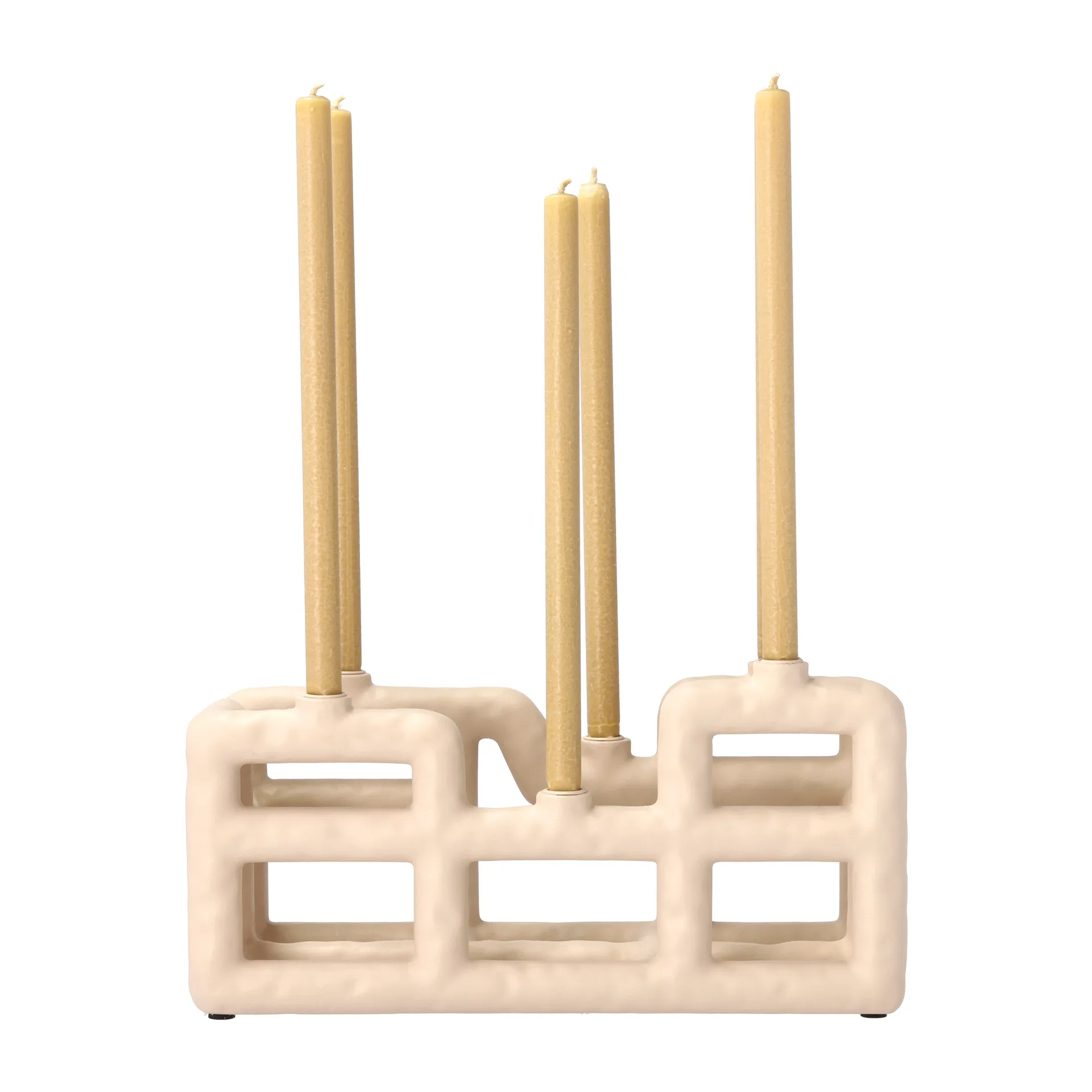 Candelabro Lyng 6 velas, Sand Villa Collection