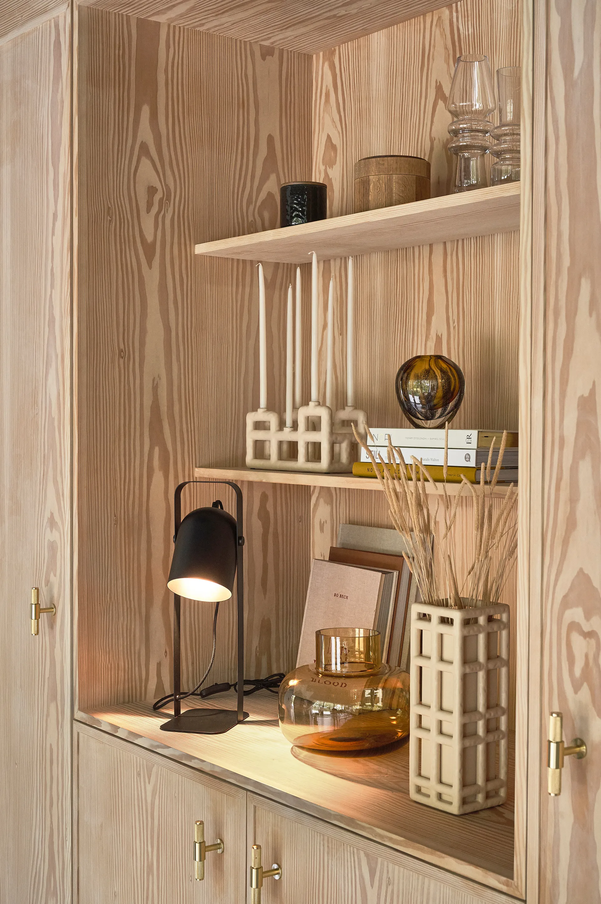 Candelabro Lyng 6 velas, Sand Villa Collection