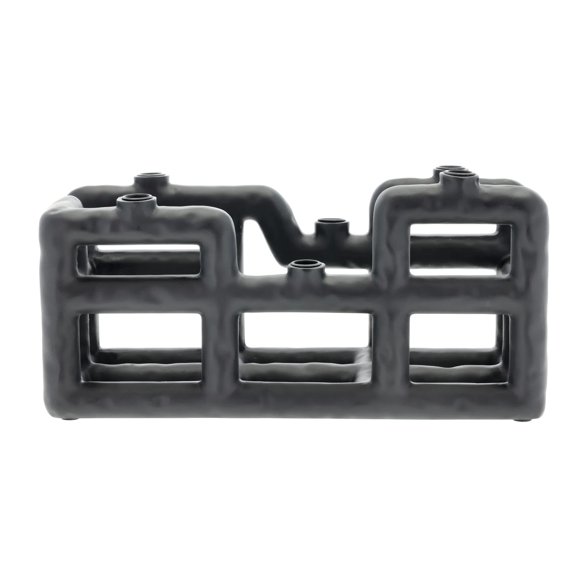 Candelabro Lyst 6 velas, negro Villa Collection